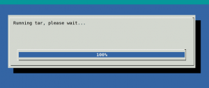 Fig.03: pv and dialog command in action