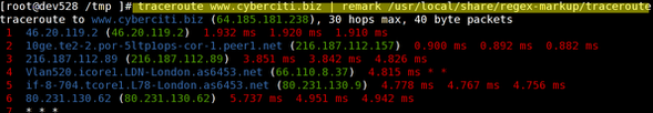 Fig.02: traceroute in action
