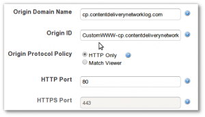 Fig.03: Origin settings
