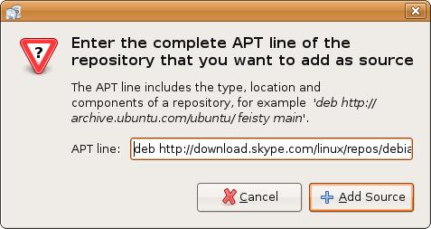 Ubuntu Linux download and install skype