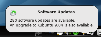 Kubuntu Upgrade Notifier Kubuntu Upgrade Notifier