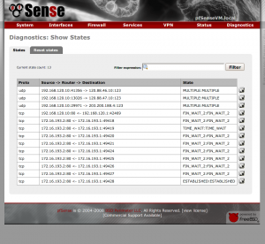 Fig.01: pFsense in Action