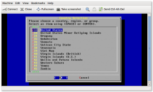 Fig.01: Creating guest with virt-install and installing guests with vnc