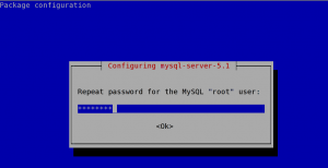 Fig.02: Setup root password