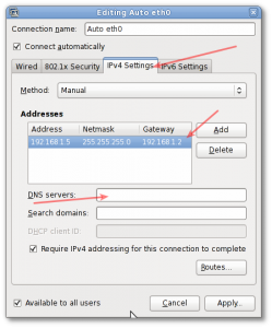 Fig.02: IPv4 manual settings