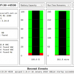 Fig.06: Linux / Unix: Find APC UPS Battery Status / Load / Run Time / Capacity