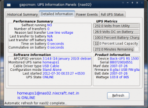 Fig.02: gapcmon info