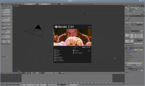 Blender in action