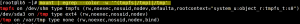 Fig.01: mount command output