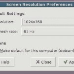 How do I find out screen resolution of my Linux desktop?