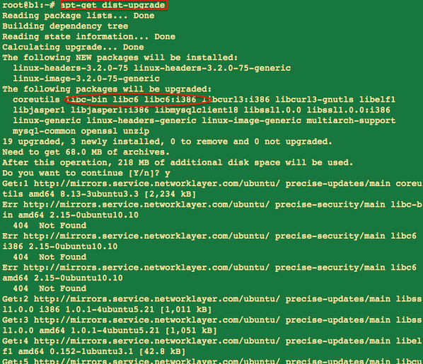 Fig.03: Fix the GHOST vulnerability on a Ubuntu Linux LTS 