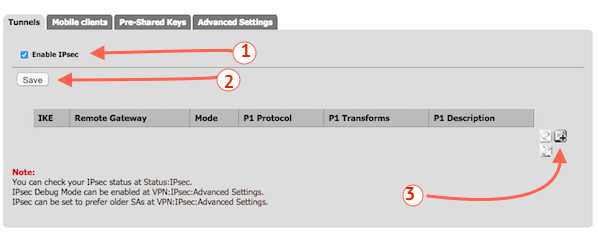 Fig.04: Enable PFSense