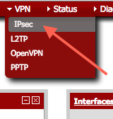 Fig.03: PFSense configure the vpn