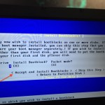 Make sure you install bootloader on this WDC disk