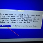 Reboot the system?