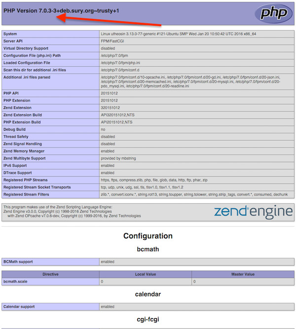 Fig.03: PHP 7 in action