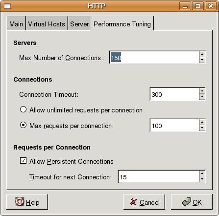 Basic X11 Forwarding Over SSH - Open HTTPD Config tool