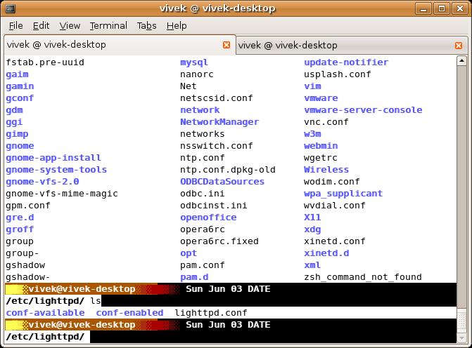 Firepower shell prompt using bashish