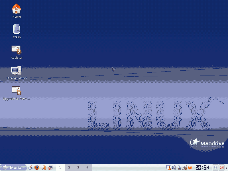 Mandriva Linux 2008 Screen shot