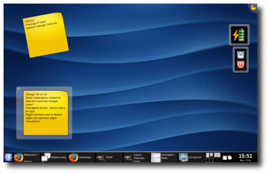 Fedora 9 (Sulphur) Beta Version ScreenShot