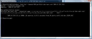windows-vista-nslookup Check DNS Cache Poisoning Under Windows Xp / Vista / Server Edition using nslookup command