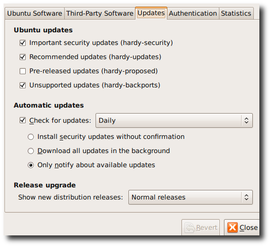 Fig.01: Ubuntu 8.10 Upgrade Fig.01: Ubuntu 8.10 Upgrade