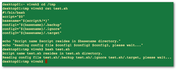 Linux how to write a shell script