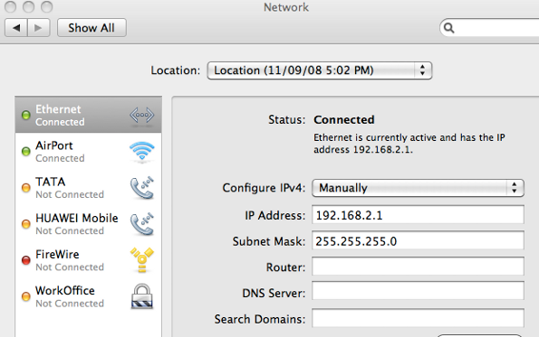 Ip mac address