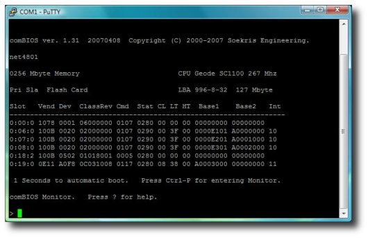 Putty Serial Port Script